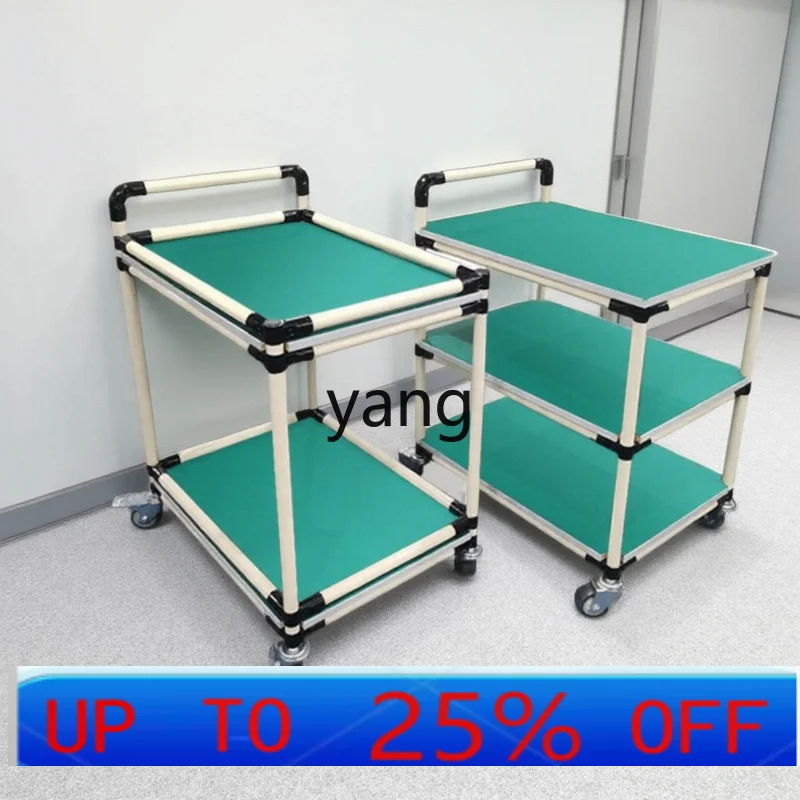 

LTT material sorting mobile picking lean tube multi-function tool trolley