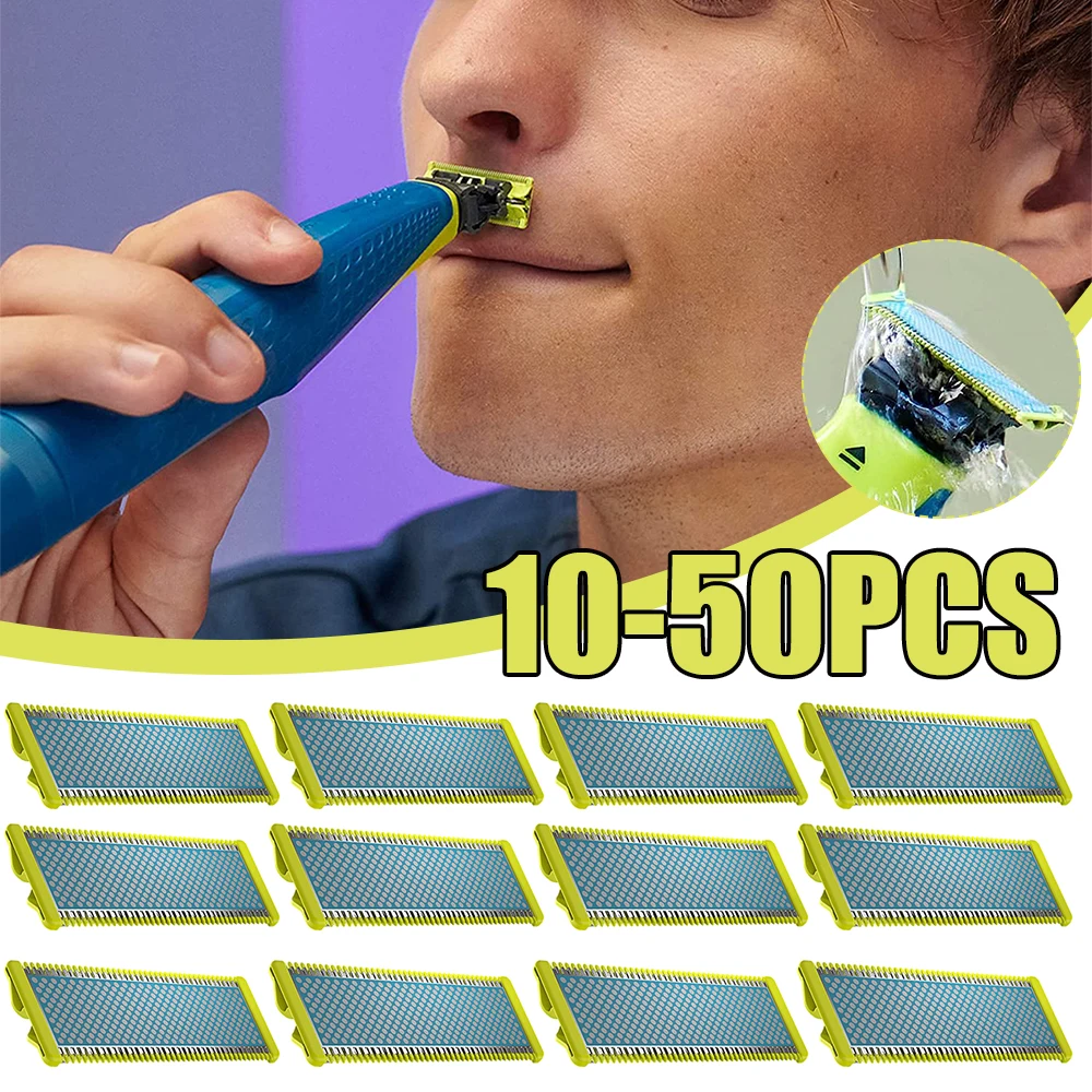 

10-50 шт., бритвенные лезвия для триммера