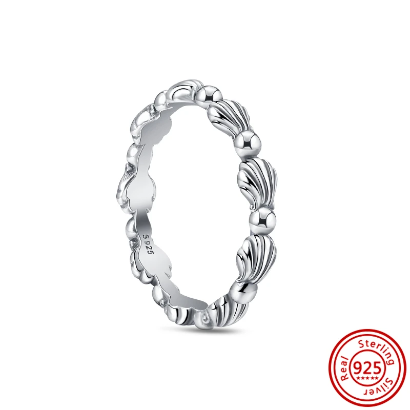 New 925 Sterling Silver Shiny Classic Square Crown Heart-shaped Ring Exquisite Luxury Charm Jewelry Holiday Surprise Gifts