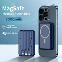 20000mAh Magnetic Power Bank Wireless Fast Charger for iPhone 15 14 13 12 pro Huawei Xiaomi Portable External Battery Powerbank