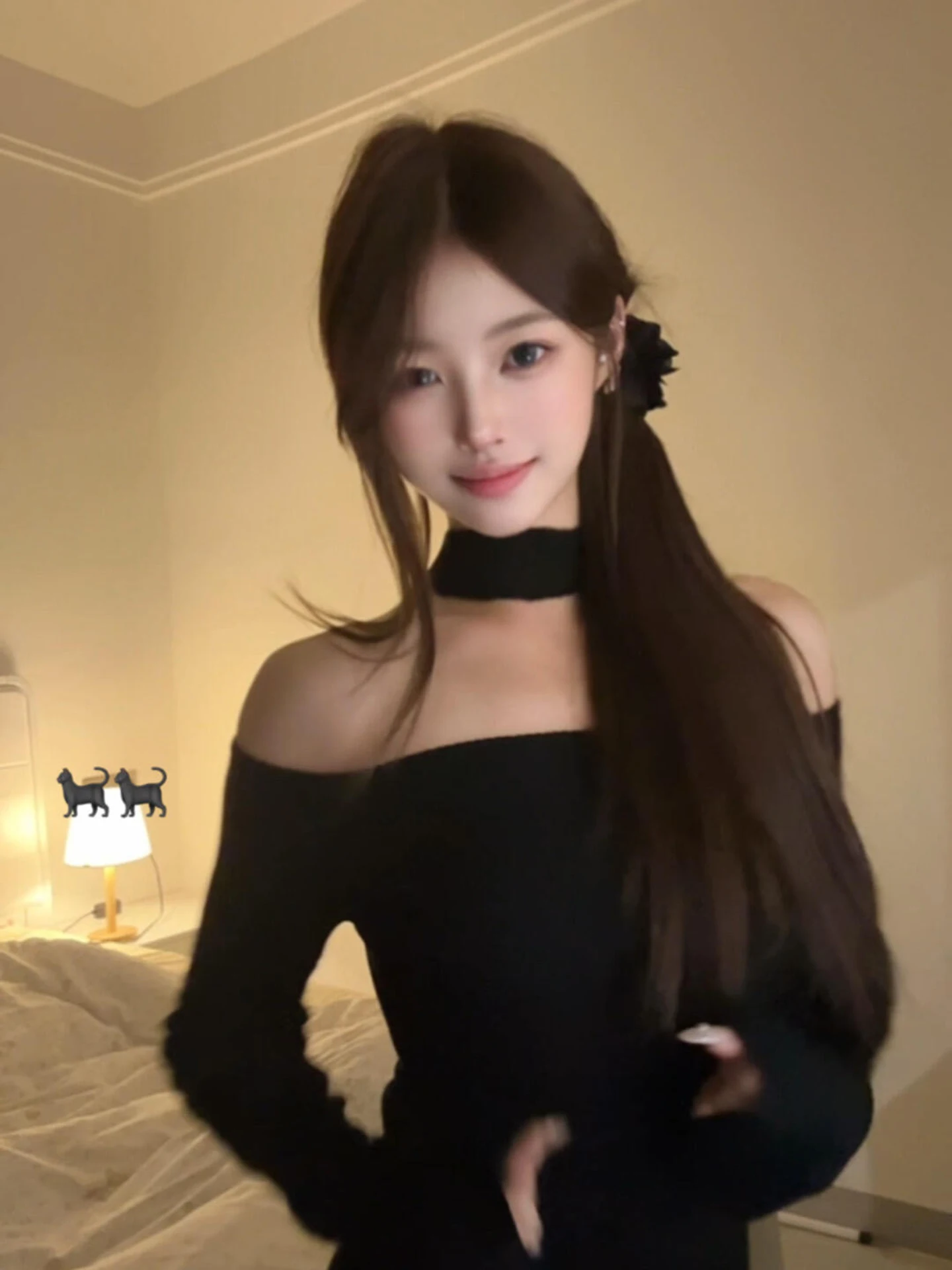 

Spring 2026 Ele Sle Women's Knitted One-oulder Long Sve Top Base Layer irt Soft Fabric Casual Wear Daily Look