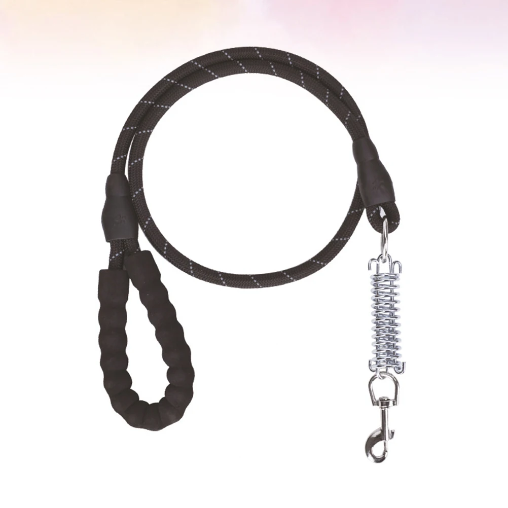 

140cm Spring Traction Belt Retractable Dog Leash Cushioning Harness Adjustable Strap Shock Absorbing for Walking Running Hiking