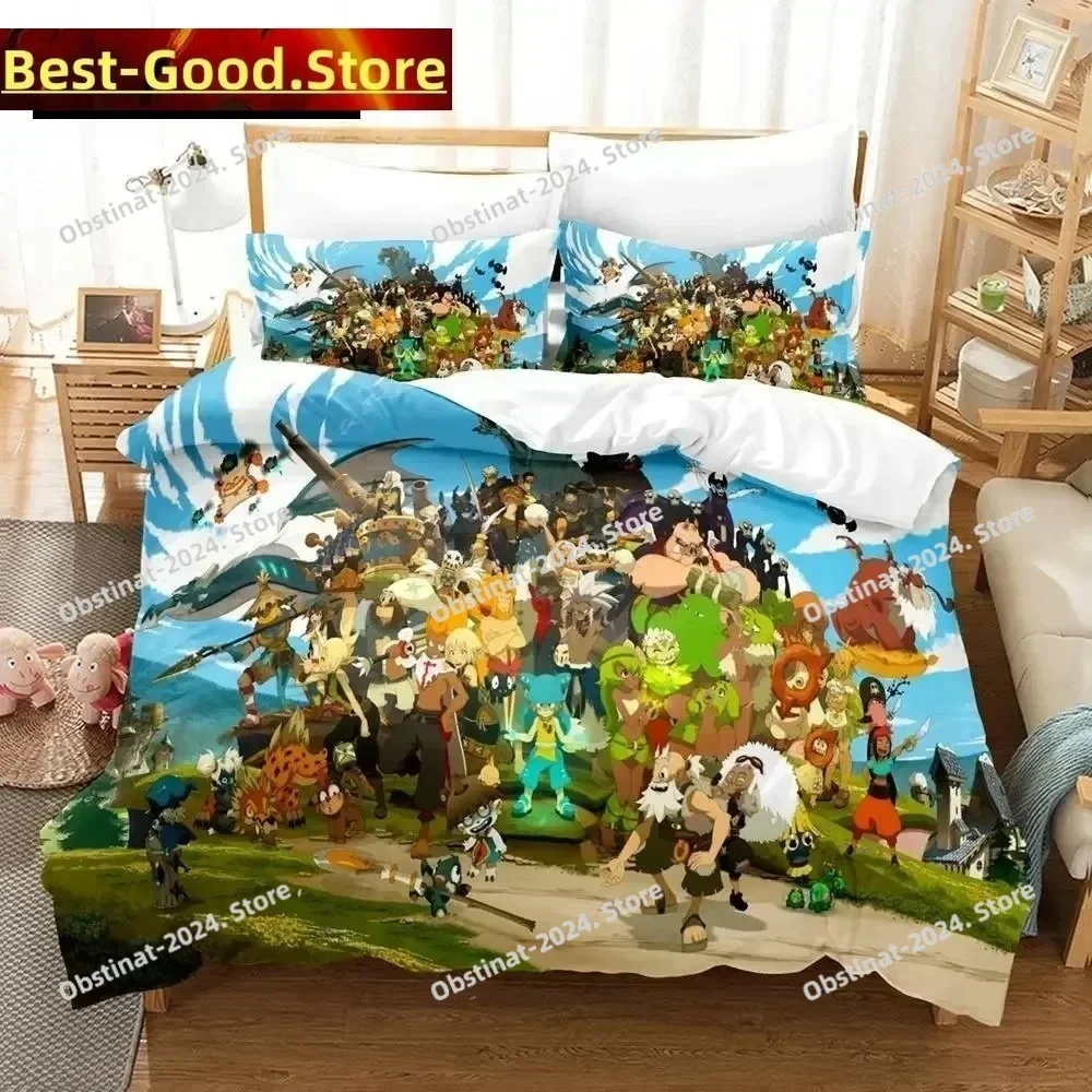New Wakfu Bedding Set Single Twin Full Queen King Size Bed Set Adult Boys Bedroom Duvet cover Sets Wakfu 3D Print bed  set