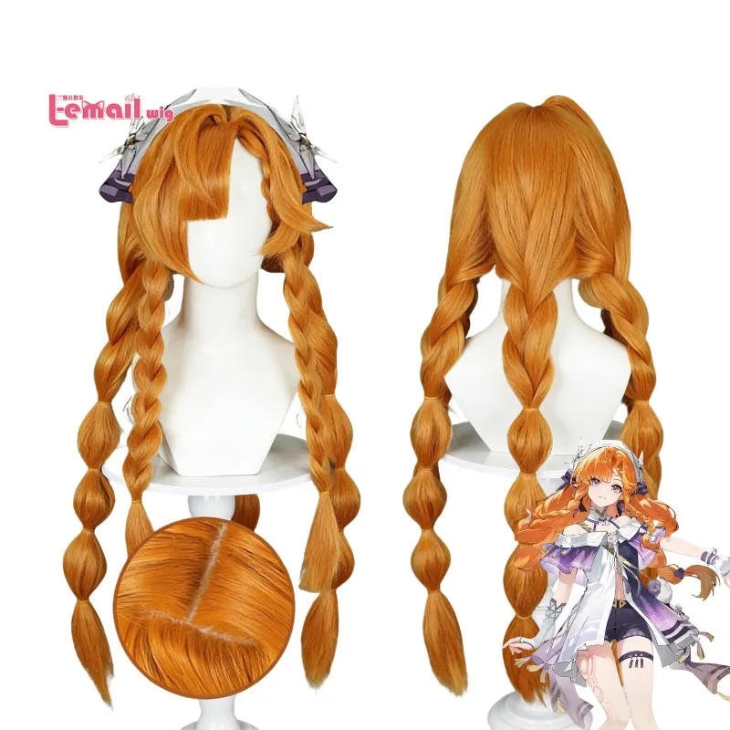 l-email-wig-wuthering-waves-sigrika-cosplay-wig-orange-long-braided-ponytails-hair-for-women-girls-halloween-carnival-party