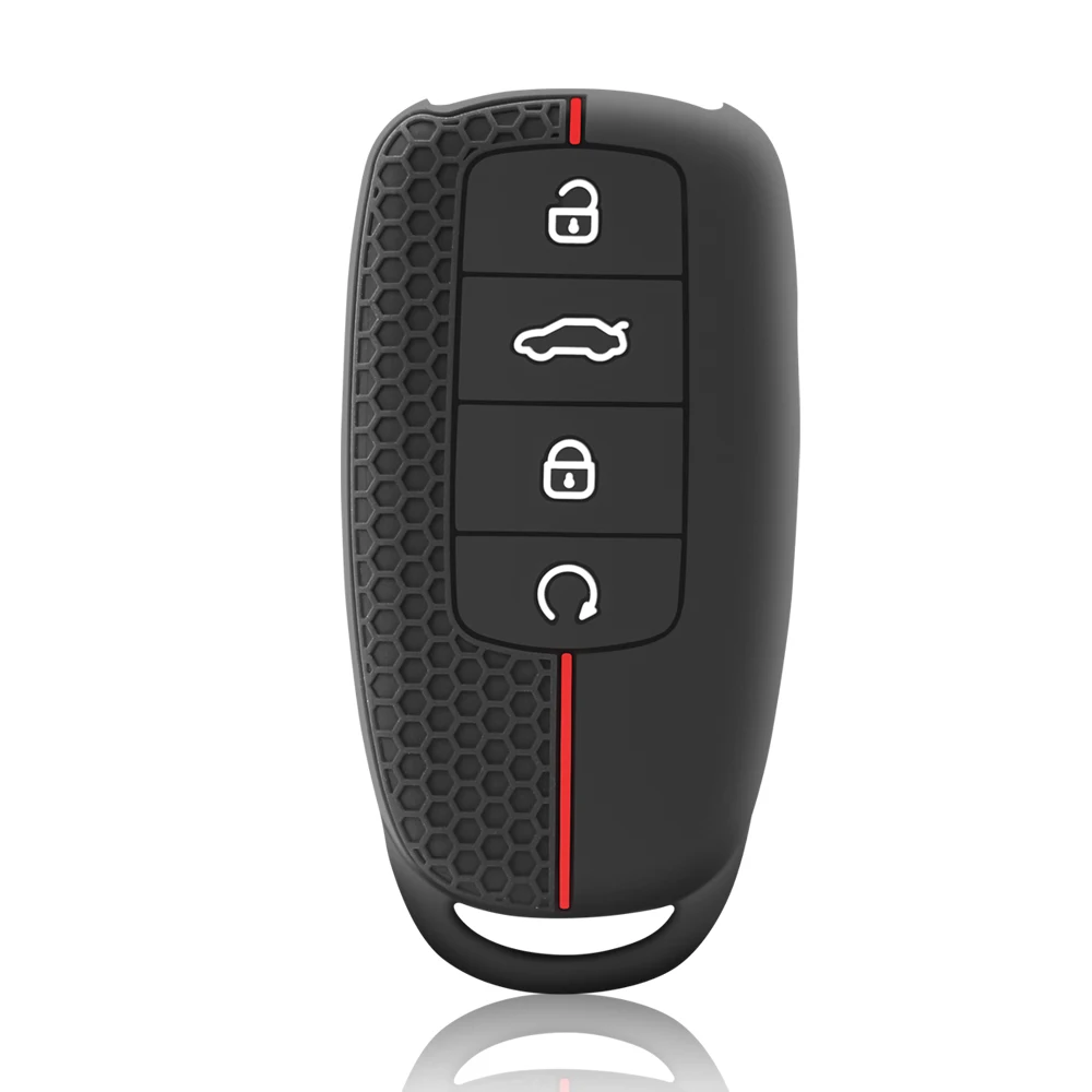 Silicone Car Key Case Cover For Chery Omoda C5 5 fx 7 Tiggo 8 PLUS 8 Pro 7 Pro Arrizo 5 PLUS 2021 2022 2023 Auto Accessories