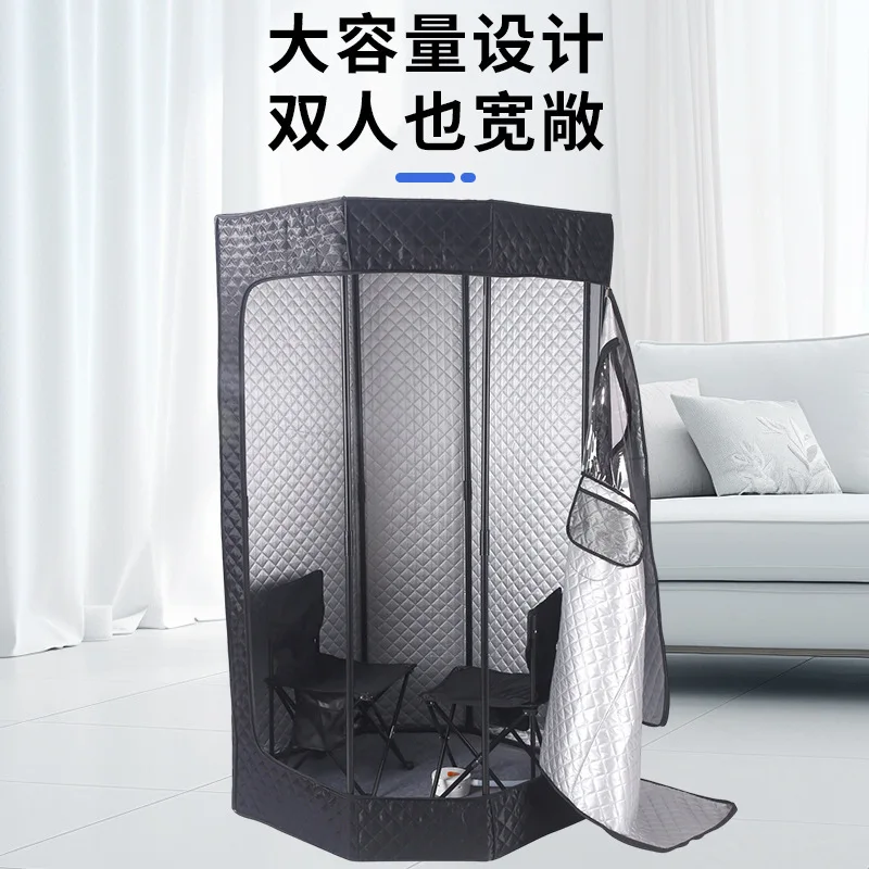 Large space double sweat steamer octagonal detachable steam sauna