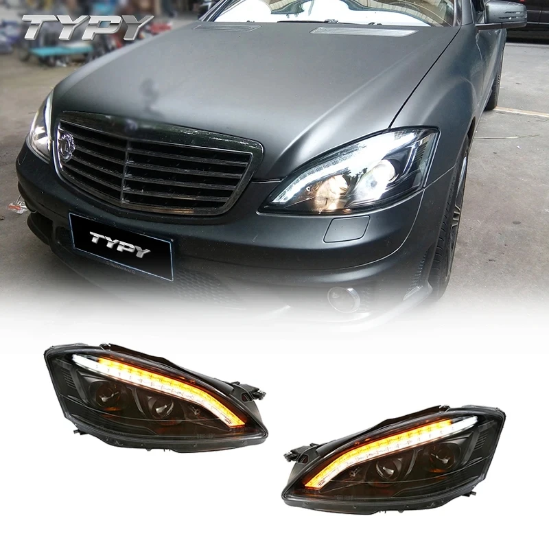 

Car Head Lamp Modified LED Head Lights Front Lamp for Mercedes-Benz S Class W221 2006 2007 2008 2009