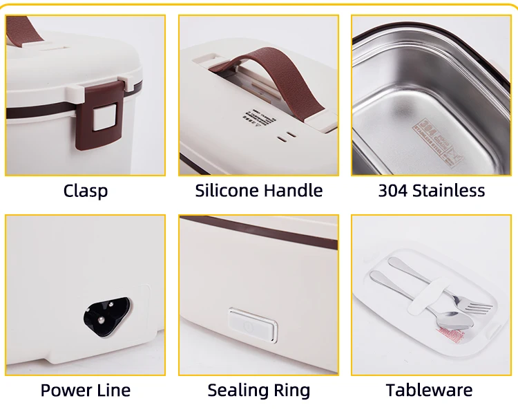 Hot-selling Double-layer Stainless Steel Lunch Box For Office Use In Schools