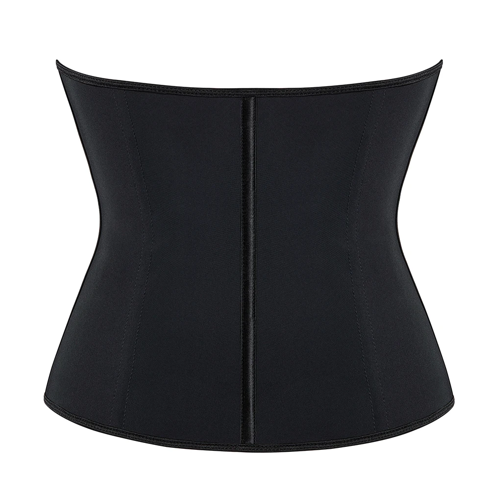 Latex Waist Trainer 9 Steel Boned Underbust Corset Air Hole Slim Figure Manager Abdominal Band