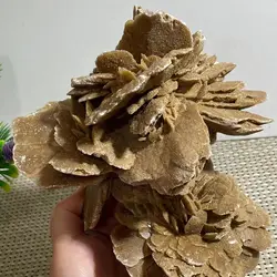 천연 고비 사막 장미, 석영 크리스탈 셀레늄 스톤, 거친 광석, 미네랄 레이키 힐링 스톤, 디가우징 장식