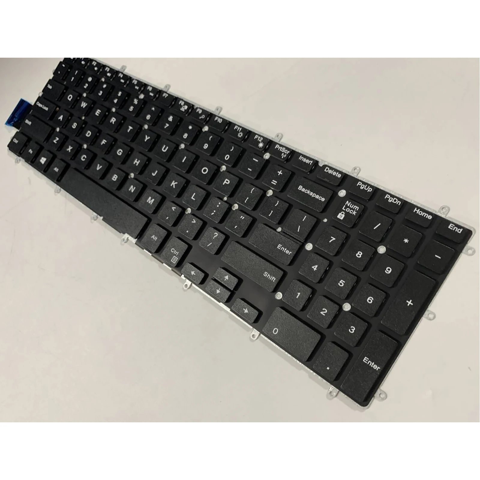 Teclado de ordenador portátil con diseño estadounidense para Dell Inspiron 15 7000 Gaming 15-7566 15-7567 15-7577 7566 7567 7577