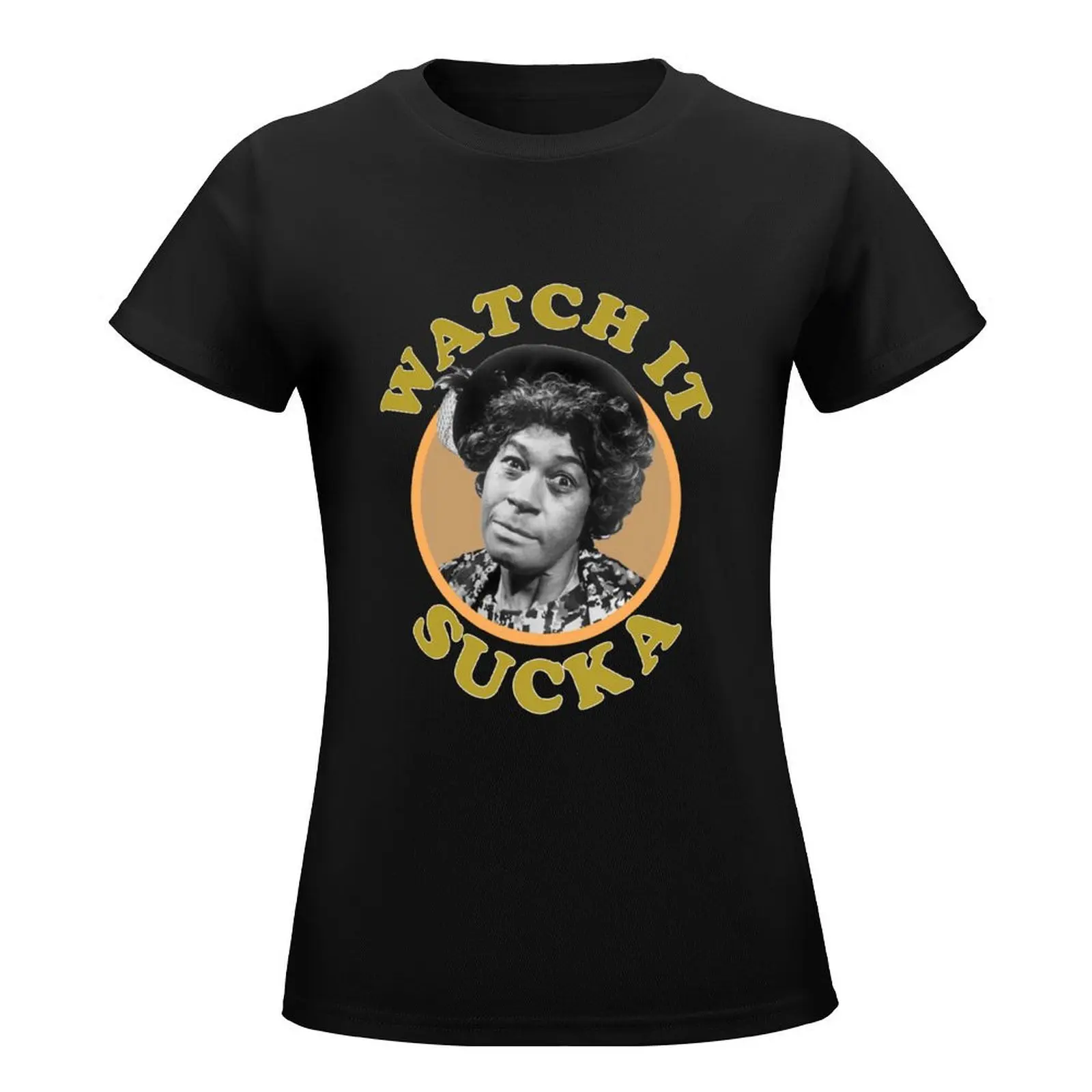 Watch It Sucka T-Shirt cute clothes Blouse t-shirt dress for Women plus size sexy