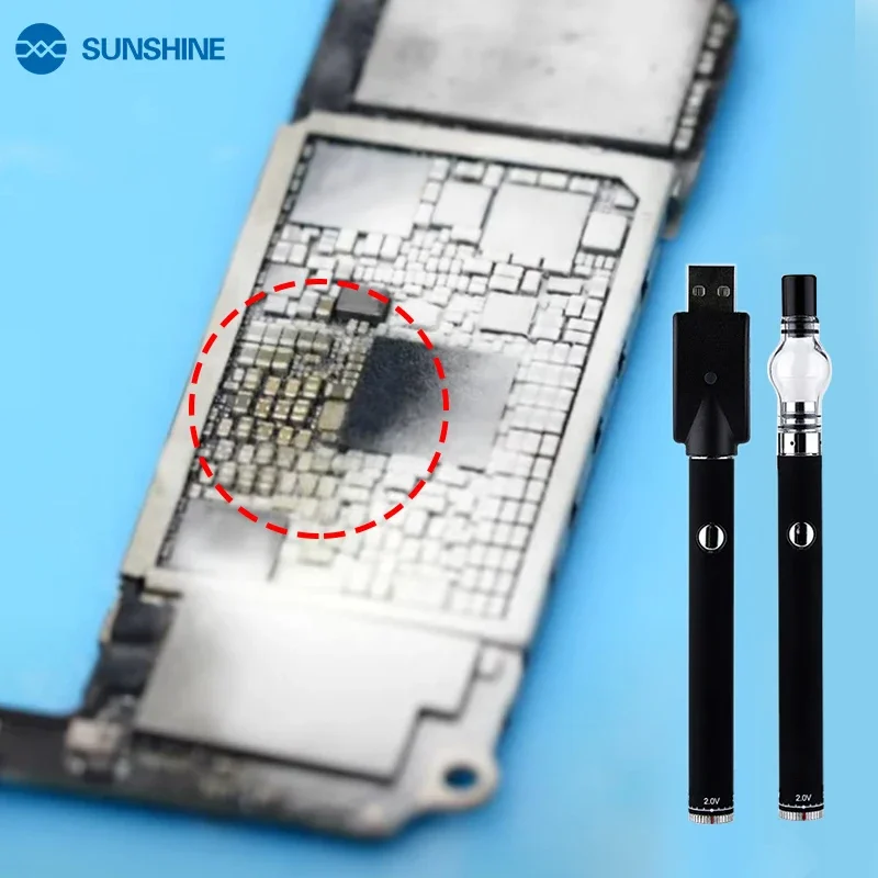 SUNSHINE Rosin atomizer Rosin flux Pen No Need Soldering Iron Mainboard Short Circuit Detector Mobile Phone Repair Rosin Pen