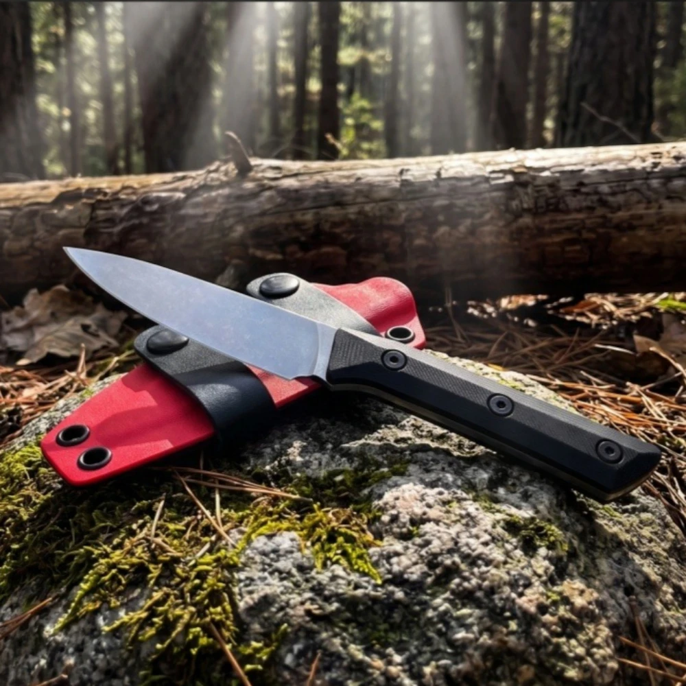 Camping Cooking Knife With Sheath - سكين فواكه 3500-10BK مفضل للطبخ في