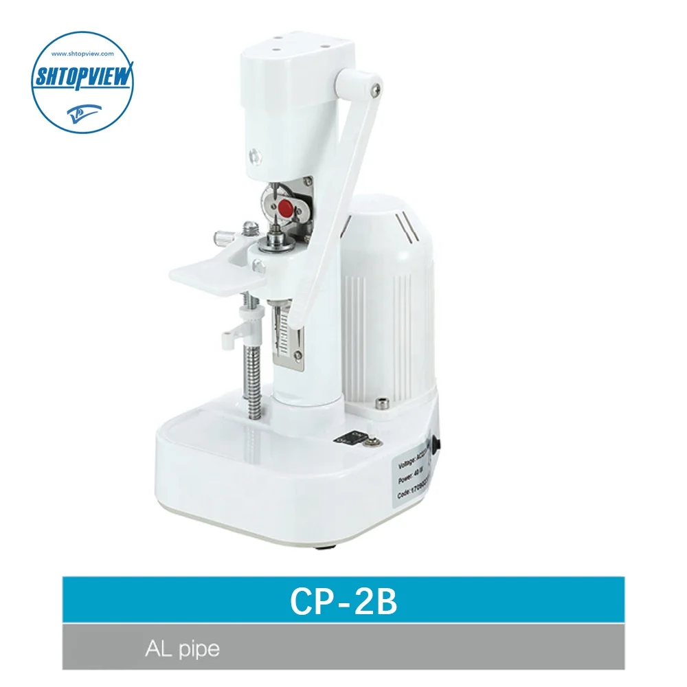 China Best Price Optician Lens Drilling Machine CP-2B for Glass and Plastic Lenses with 1-Year Warranty for Optical Shops