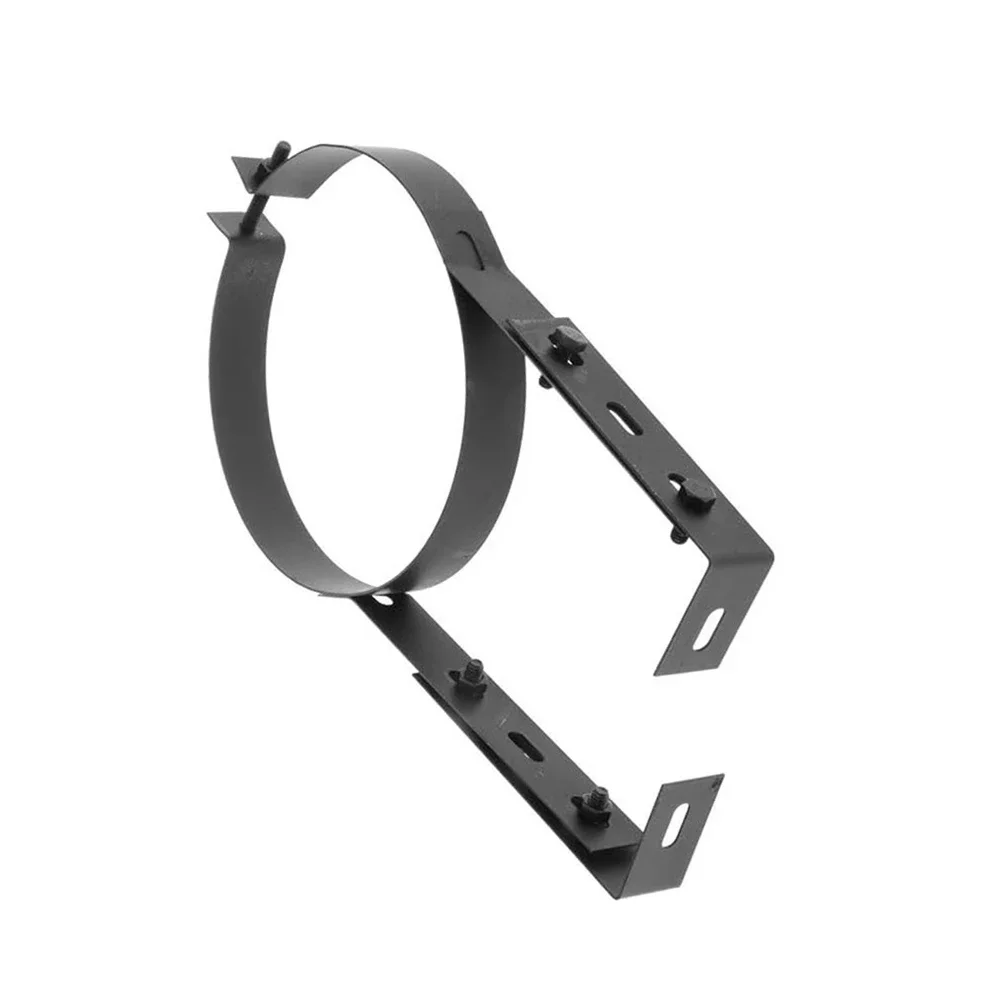 

Adjustable Wall Support Chimney Pipe Holder Home Heating System Hand-Welded Design For Fireplace Adjustable Chimney Pipe Holder