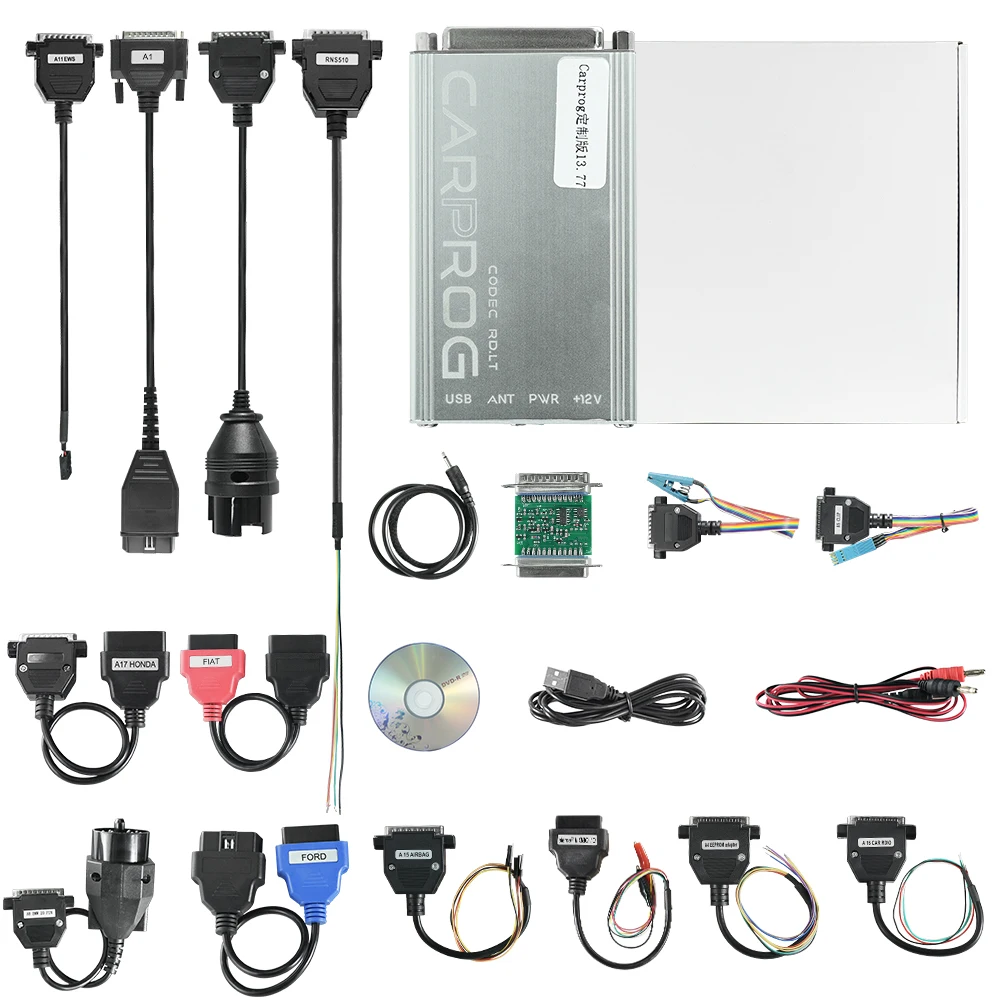 Carprog V13.77 Full Set ECU Programmer with Keygen Online Version FOR BMW Audi VW Airbag/Radio/IMMO ECU reset Tuning repair Tool