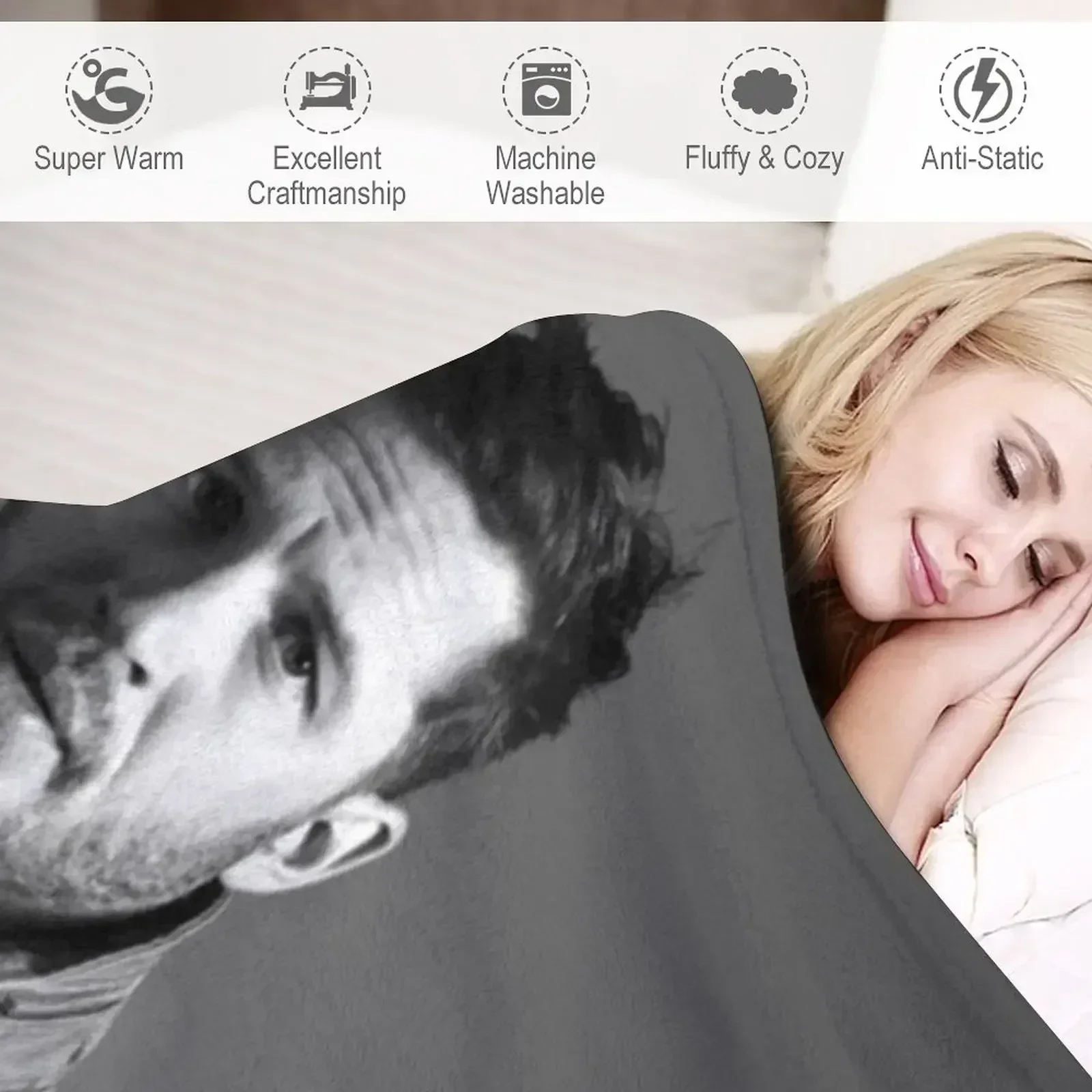 Tom Hardy jeter couverture chaude couvertures d'hiver