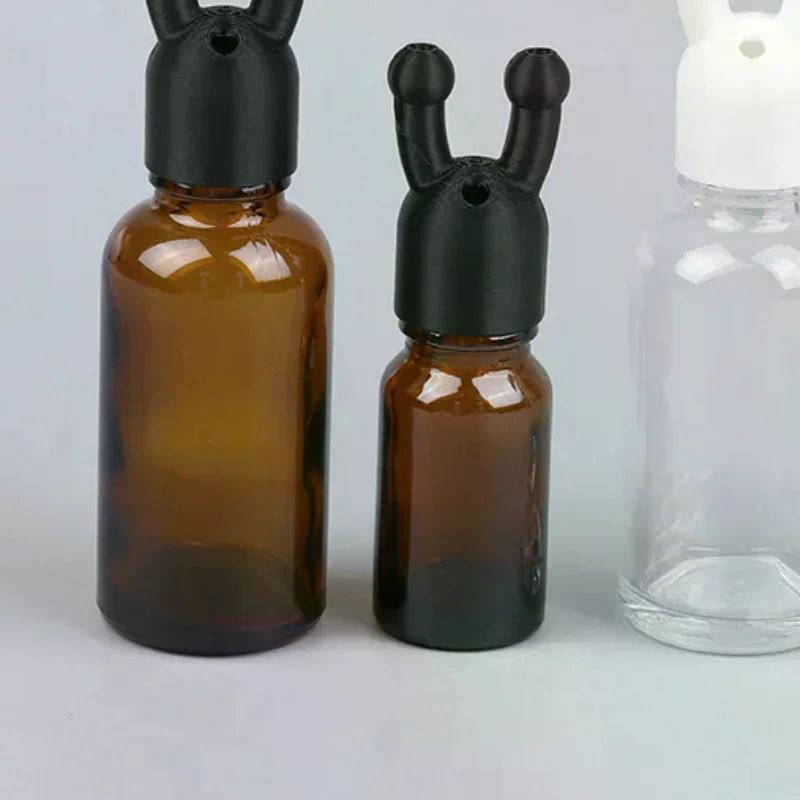 

10/30ML Aroma Essential Oil Inhaler Cap Mini Essential Oil Perfume Inhaler Dispenser Leakproof Bottle Essential Oil Inhaler