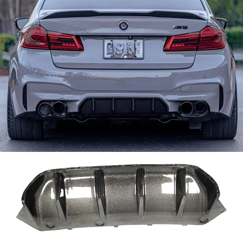 Premium Bespoke Facelift Body KitF90 M5 CS Style Carbon Fiber Rear Diffuser Rear Bumper Lip Rear Splitter For F90 M5