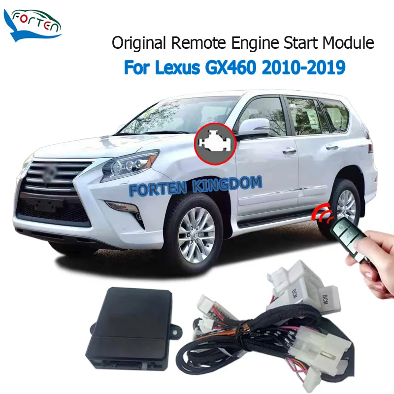 Car Remote Engine Start System Module For Lexus GX460 2010-2019 Plug and Play