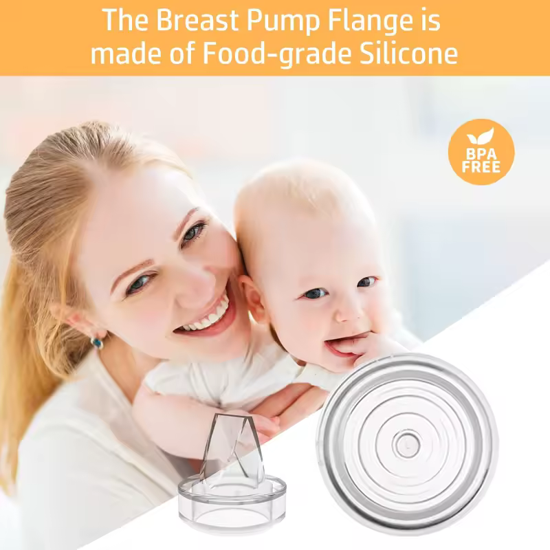 Silicone Duckbill Valve and Silicone Diaphragm, Compatible with S12Pro/S9Pro/S12/S9 Wearable Breastpump Parts Replace - Image 3