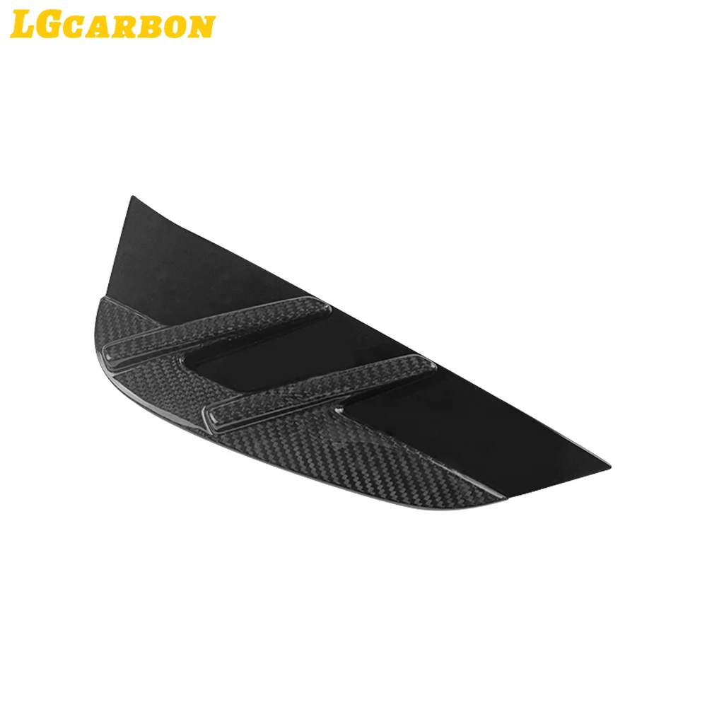 مصد جانبي من الألياف الجافة من LGcarbon ، زخارف فتحة التهوية ، بديل لـ bw G80 ، M3 ،-Carbon