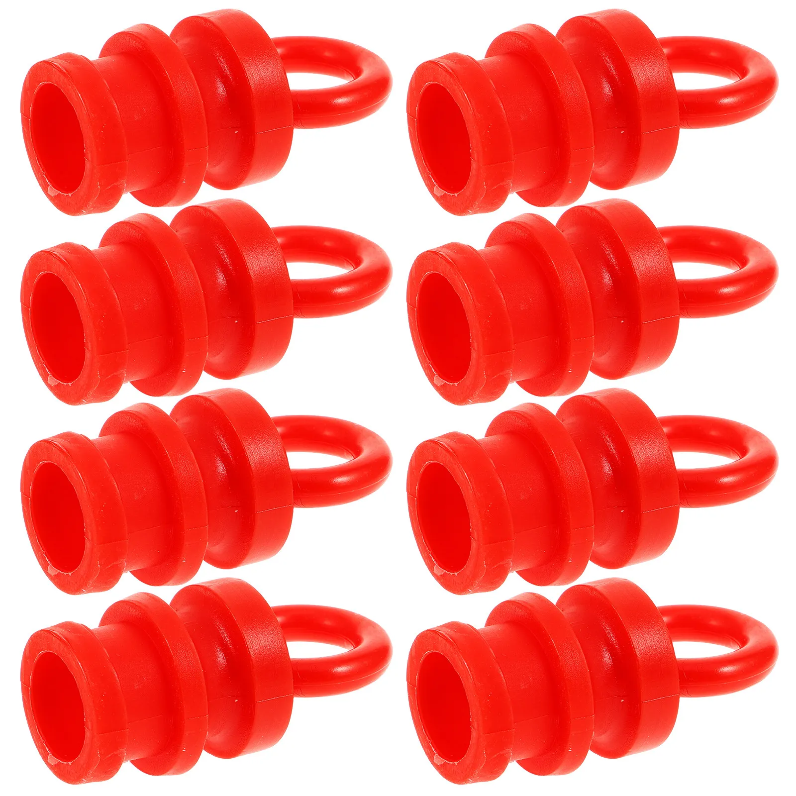 8Pcs Heavy Duty Traffic Cone Caps Orange Warning Post Caps PVC Post Cap Weatherproof Outdoor Construction Zone Traffic Control