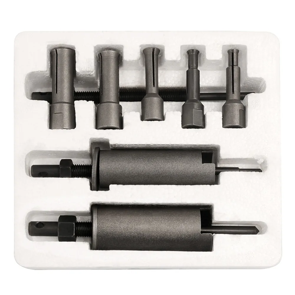 

12 шт., черный инструмент для разборки подшипников мотоцикла, набор для удаления, комплект экстрактора из сплава, набор экстракторов, инструмент для разборки