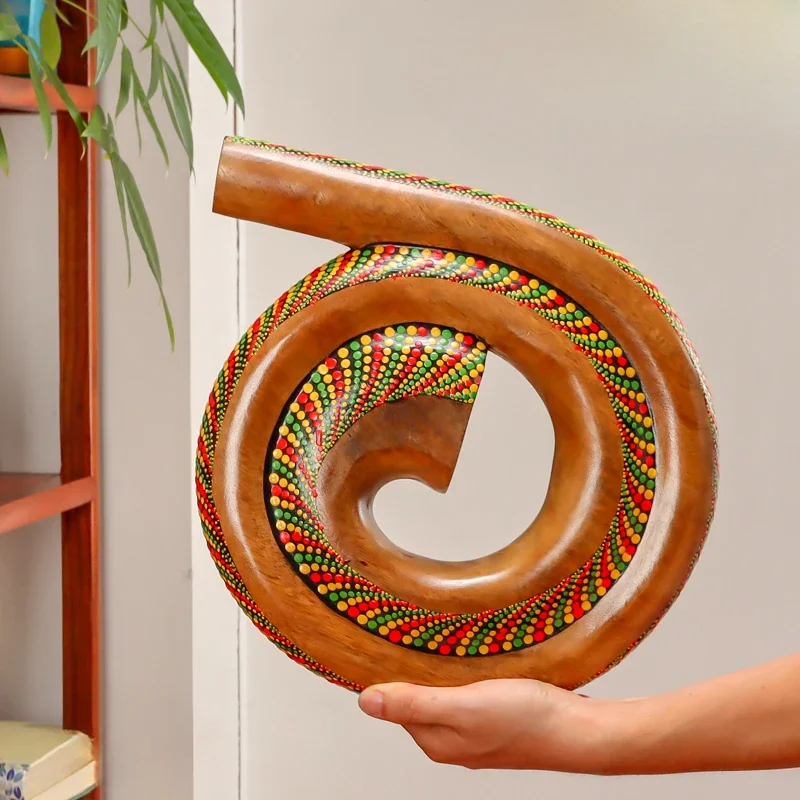 Duffle Spiral Portable Australian Blowpipe Sound Healing Instrument