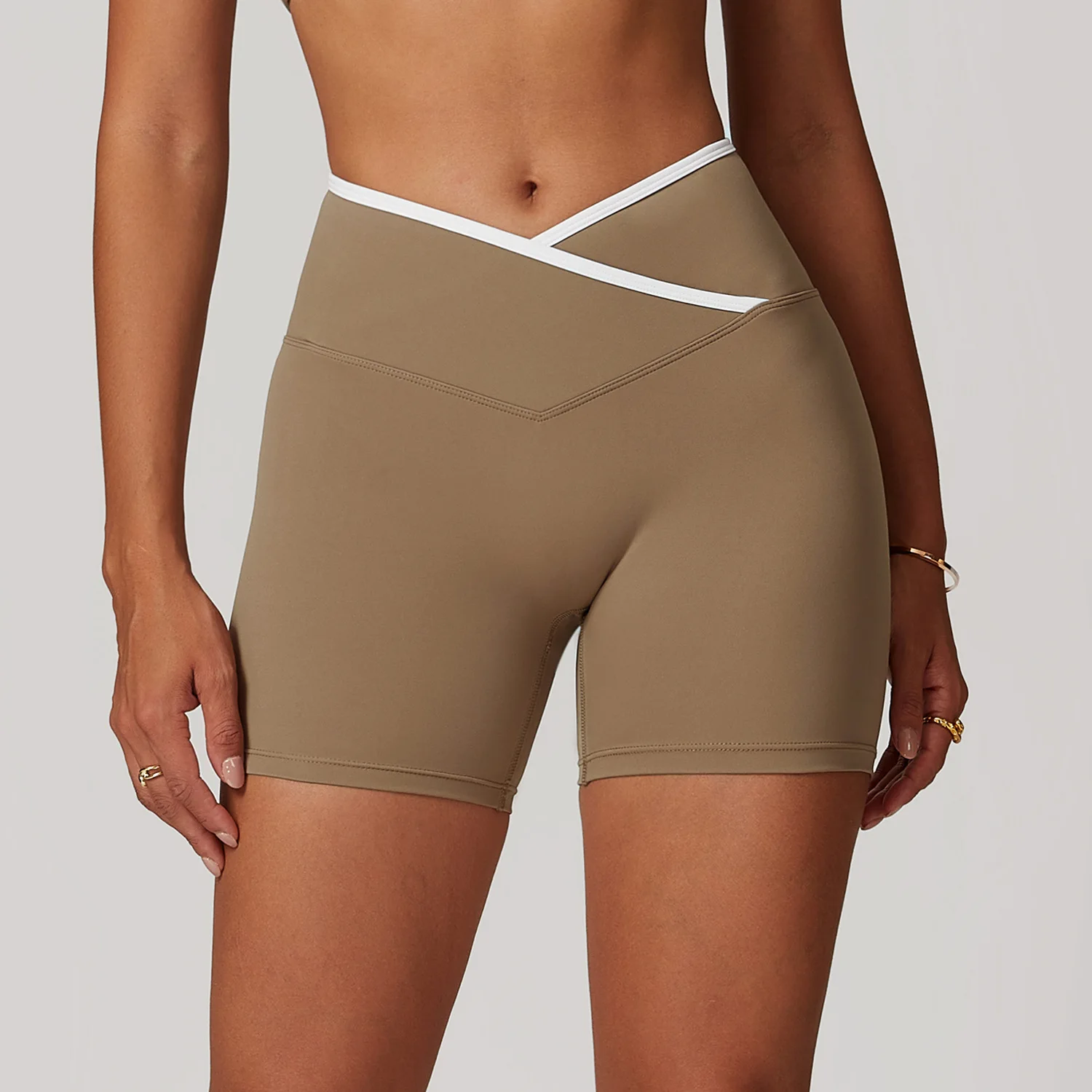 Gym Shorts Women Breathable Cycling Shorts Buttock Lift Summer Seamless High Waist Yoga Shorts Elasticity Sports Leggings