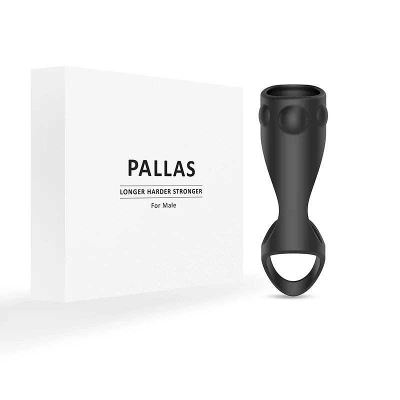 MY-901 Pearl Lock Precision Ring Silicone Extension for Men's Foreign Trade New Product Sex Adult Sex Products