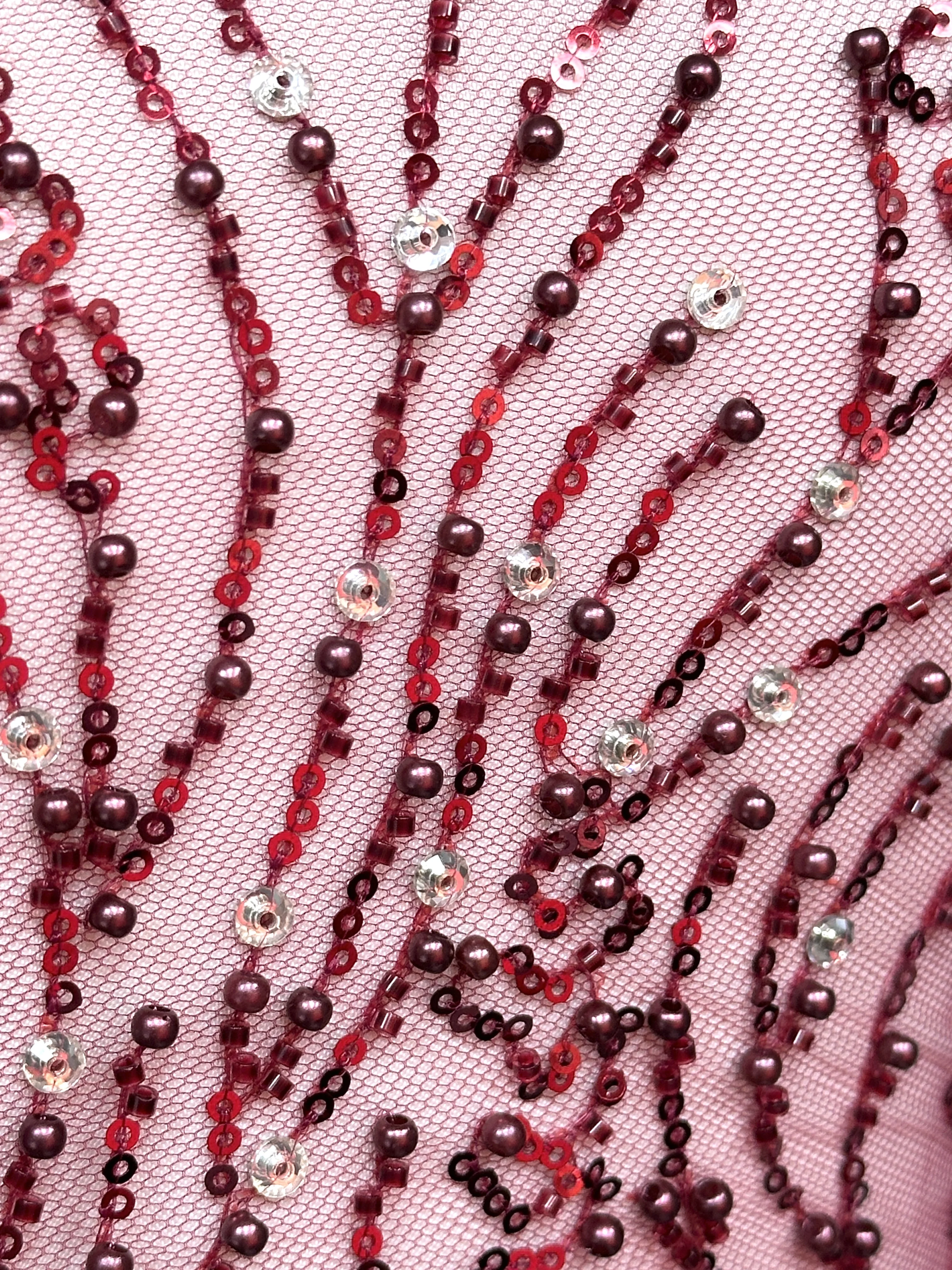 قماش دانتيل ترتر مطرز ثقيل مصنوع يدويًا فرنسي فاخر 2026 على الطراز النيجيري الأفريقي لمواد خياطة فستان الزفاف