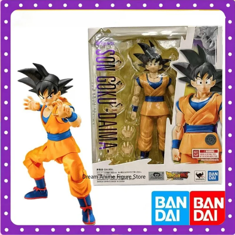 

В наличии оригинальная подвижная фигурка Bandai SHF Сон Гоку (взрослая версия) из Dragon Ball Daemon Edition DAIMA, новая анимационная модель для ТВ-трансляций.
