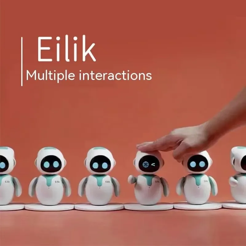 Bambini Eilik Interazione emotiva Smart Companion Pet con tecnologia Ai Un piccolo compagno Bot con divertente giocattolo robot intelligente senza fine