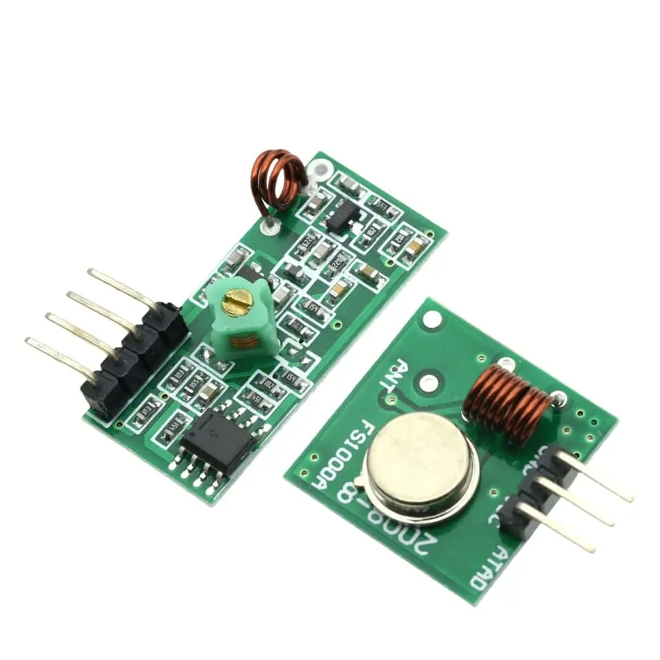 433/315MHz Super Regenerative Module Radio Transmitter Receiver Transmitter Receiver 315 Frequency image 6
