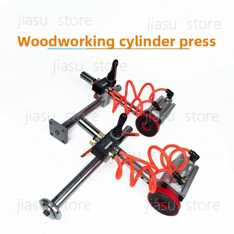 

Woodworking Slide Table Saw Pneumatic Clamp Accessories -Hand Lever Valve Air Cylinder Clamp Foot Pedal Holder Flange Plate Wood