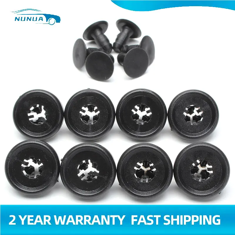 20Pcs Car Rivet Auto Bumper Fastener Retainer Fixed Clamps Door Trim 7mm Panel Engine Cover Clips 9046707201 For Toyota/Lexus