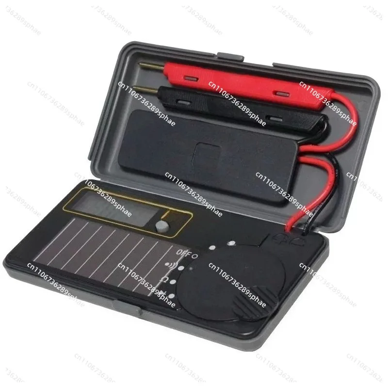 Pocket‑Size Solar‑Charging Digital Multimeter Auto‑Range Portable Electrician