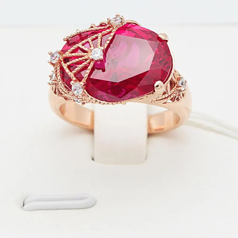 

Ele 585 Gold Ring for Women Faionable Simple Design Luxury Small ence Fre out Paaging Gift Box Available for Tr...