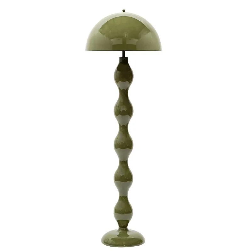 

Nordic medieval living room mushroom floor lamp light luxury designer study bed and breakfast bedroom sofa lamp