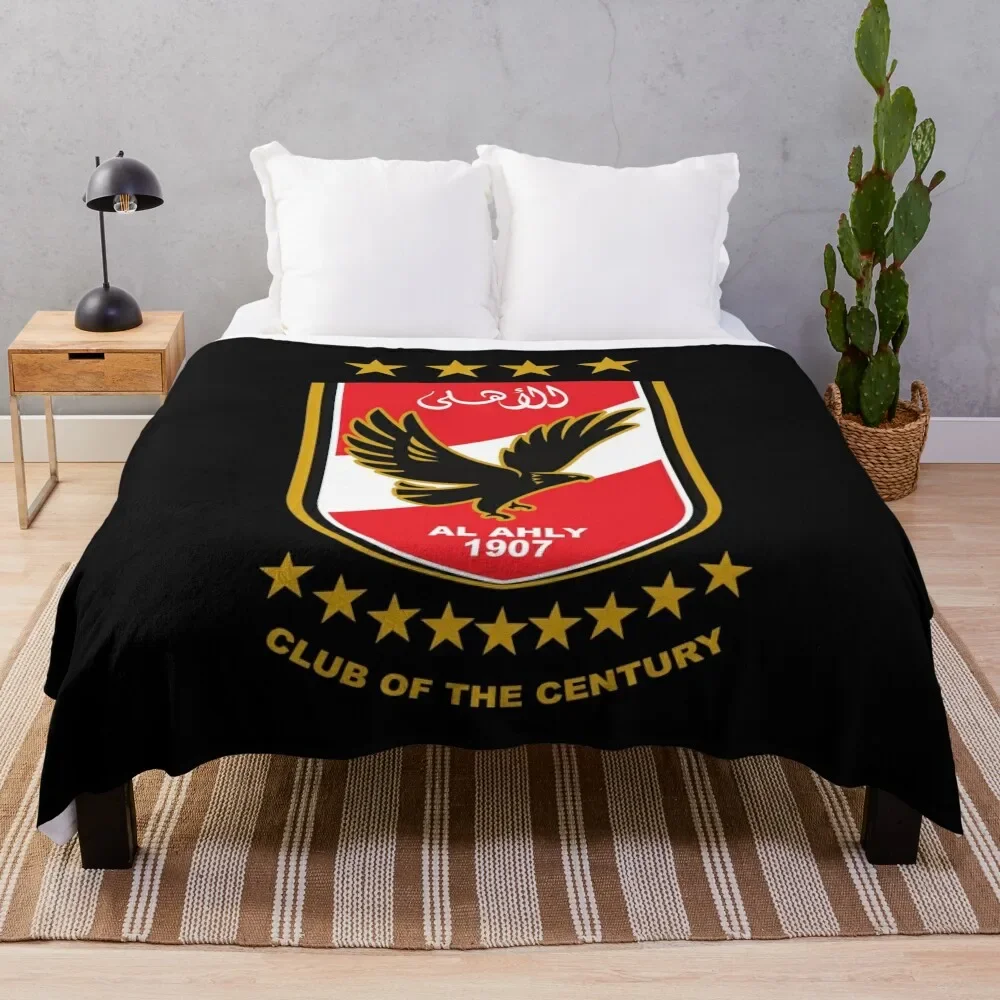 

Al Ahly  Throw Blanket Luxury Designer Sleeping Bag Blankets