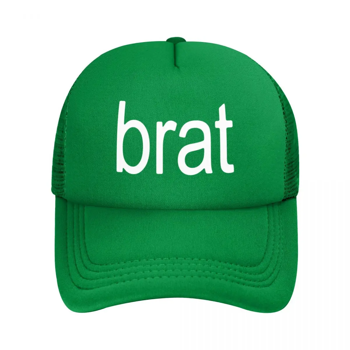 Brat Tour Charli Xcx Mesh Baseball Cap Adult Fashion Sun Hat Dad Hat Breathable Polyester Sun Caps Summer Trucker Hats