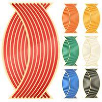 Wheel Sticker Reflective Rim Stripe Tape Bike Motorcycle Stickers For Honda For Kawasaki Z750 Z800 For YAMAHA MT07 MT09 MT10 R1
