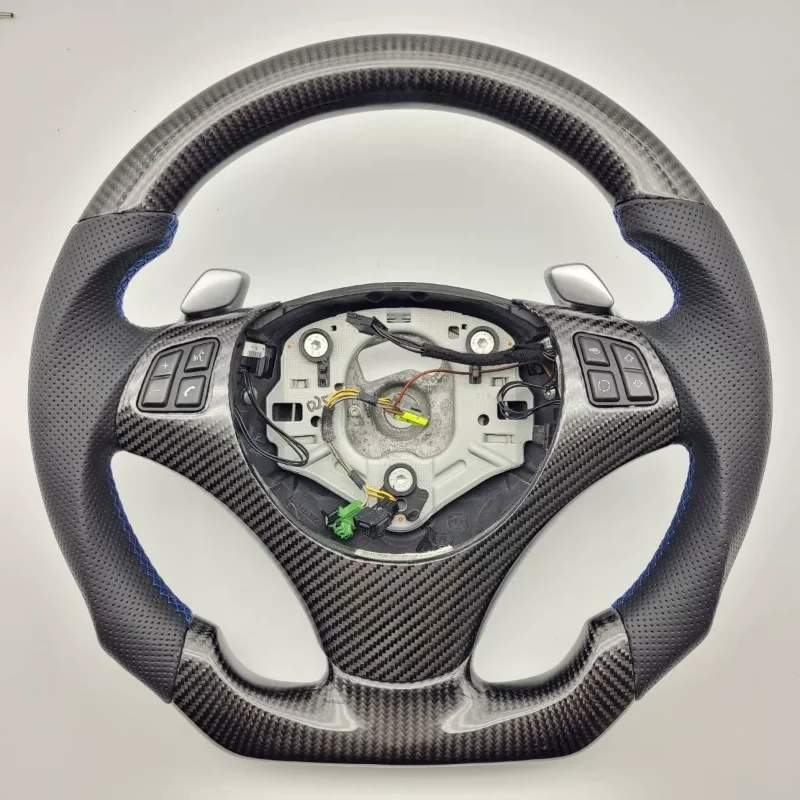 

Customsized Carbon Fiber Car Steering Wheel For BMW E90 E92 E93 E82 E87 320i 325i 2005-2012 Steering Wheel Car Accessories