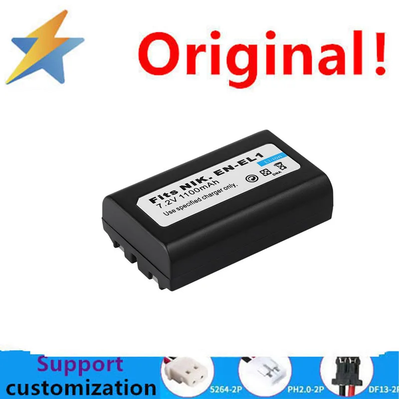 Batteria per fotocamera EN-EL1 applicabile per vendite dirette in fabbrica Batteria ENEL1 NP-800 Batteria ricaricabile al litio da 7,2 V 1100 MAH
