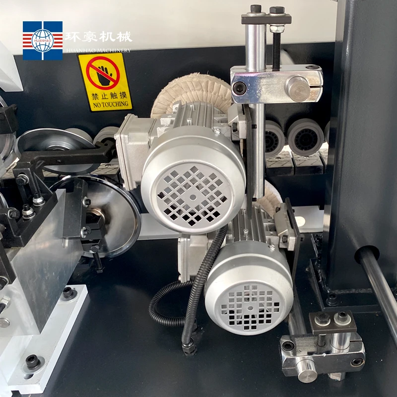 Hot Sell Automatic Edge Bander 5 Functions Pvc Edge Banding Machine With Trimmer Woodworking Price Auto Edgebander Machinery