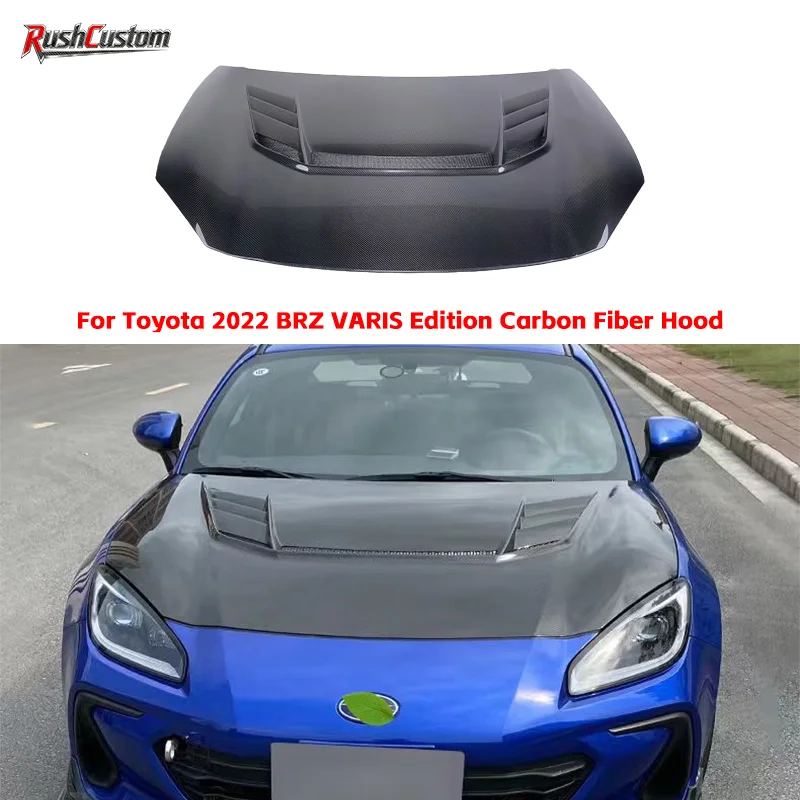 

For Toyota 2022 BRZ VARIS Carbon Fiber Hood Engine Cover High-Quality Automotive Engine Hood Body Kit