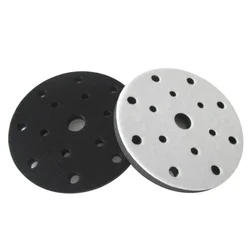 6 Inch 150mm 15 Holes Soft Sponge Interface Pad Sanding Pads Backing Hook & Loop Sanding Discs For Polisher