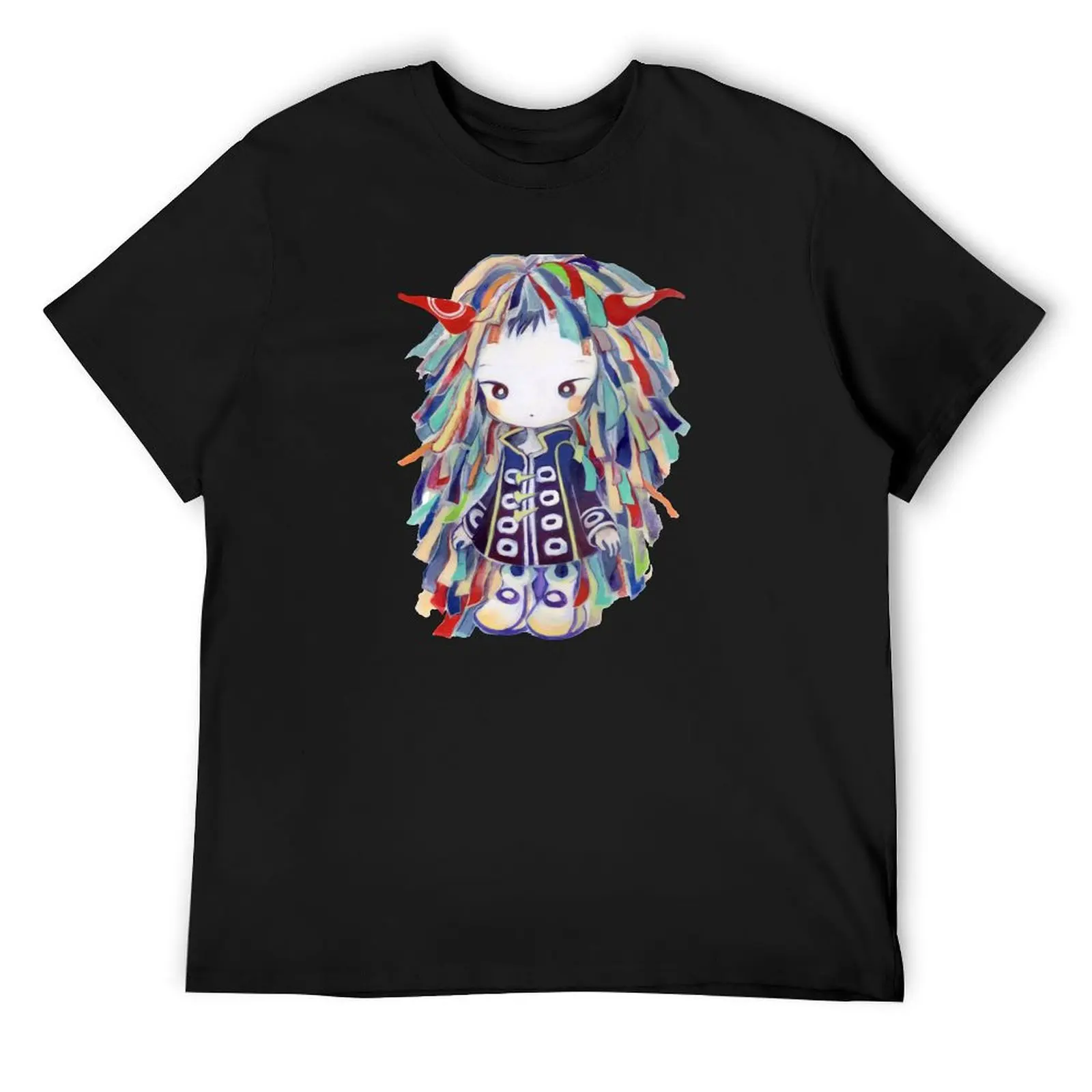 

Kikuo Anime Japan Music Fashion T-Shirt heavyweights vintage clothes rapper graphic tees black t-shirts for men
